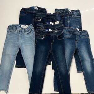 Old Navy Kids Blue Denim Jeans Set of 7